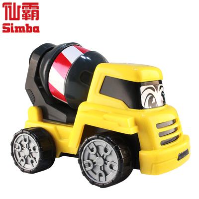 迪奇快乐大眼睛系列水泥车推土车土方车工程车203811002D
